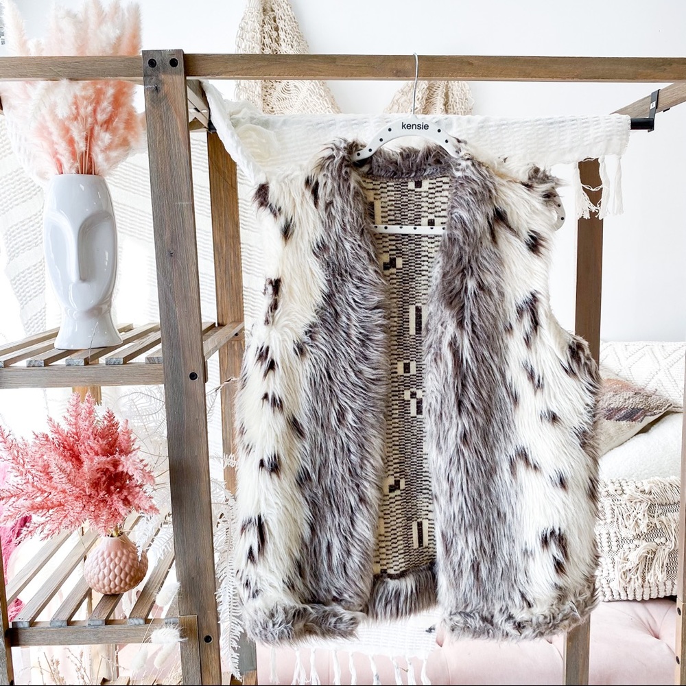 Vintage Faux Fur Vest